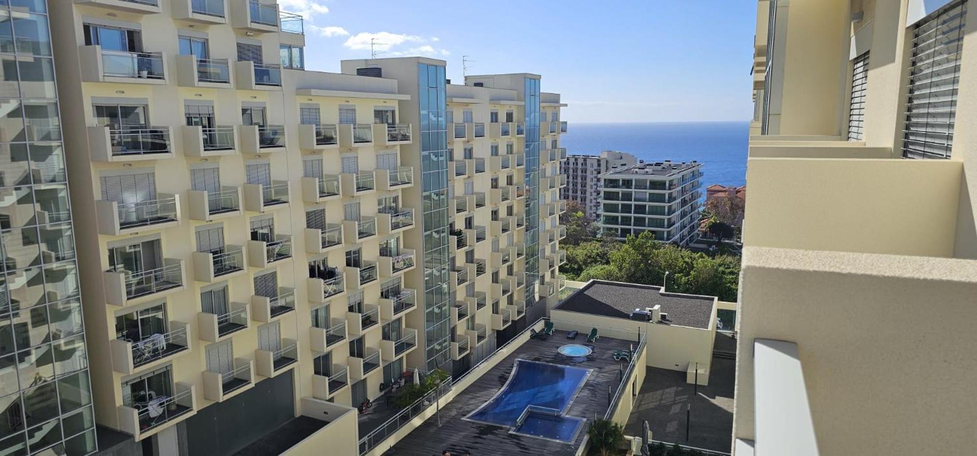 Apartmán Vista Mar - Ac, Pool & Gym Funchal  Exteriér fotografie