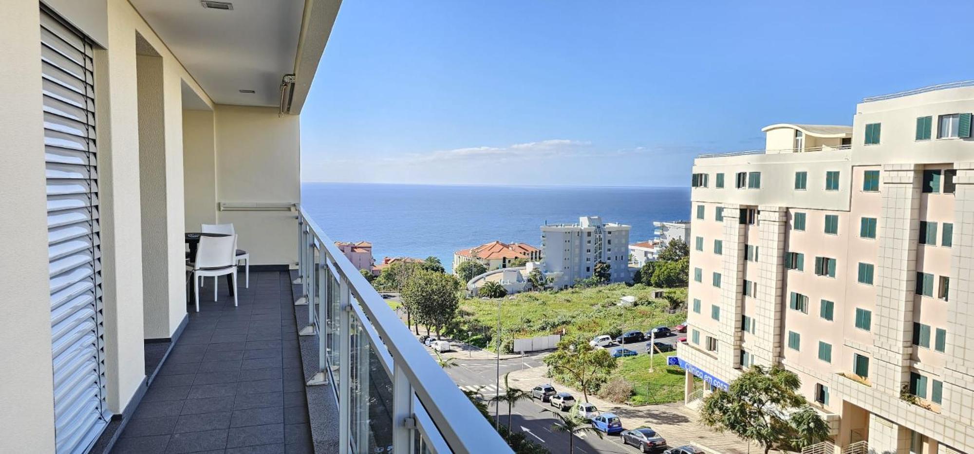 Apartmán Vista Mar - Ac, Pool & Gym Funchal  Exteriér fotografie